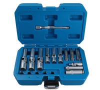 AB Tools Extra Deep Glow Plug Flexi Socket Set Metric 8mm To 12mm Inc Psg Glow Plugs