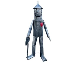AB Tools Extra-large Tin man Garden Ornament Lawn Art Sculpture Home Décor 135cm Tall