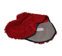 AB Tools Extremely Absorbent Red Microfiber Dog Cat Pet Noodle Towel Quick Drying
