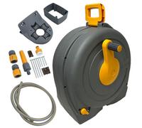 AB Tools Fast Reel Wall Mounted Portable Garden Hose Spraying Watering Hose 40M