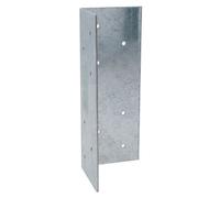 AB Tools Fence Post Extender Angle Bracket Galvanised 70 X 70 X 180mm Holder Support