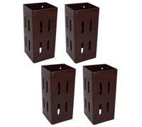 AB Tools Fence Post Extender Holder Support 100mm X 100mm Easy Grip Panel Trellis 4Pk
