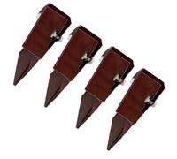 AB Tools Fence Post Holder Support Drive In Post Repair Spike 75mm X 75mm Garden 4Pk