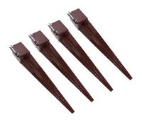 AB Tools Fence Post Holder Support Drive In Spike 100mm X 100mm X 750mm 4Pk