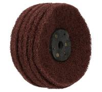 AB Tools Fine Abrasive Scotch Mop Rust Paint Removal Remover Polishing 4" X 6 Row