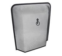 AB Tools Fire Guard Black Spark Guard Freestanding Fireside Fine Mesh Protector Screen