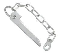 AB Tools Flat Cotter Pin & Chain 115mm For Trailer Tipper Tailgate Tailboard