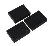 AB Tools Foam Sponge Sanding Blocks 60 80 120 Mixed Grit Abrasive Wet + Dry 3 Pack