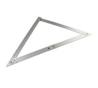 AB Tools Folding Square 24In Aluminium Ruler Angle Flooring Builders Floor With Case