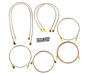 AB Tools Full Copper & Brass Brake Line Fitting Set To Fit Triumph Stag By Automec