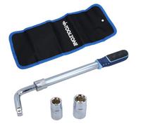 AB Tools Fully Extendable Wheel Brace Power Bar Breakdown Kit 1/2" Drive 17 - 23mm 4Pc