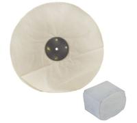 AB Tools G Loose Unstitched Floppy Final Polishing Mop 12 X 1.5" 3 Row With Compound 250G