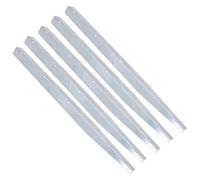 AB Tools Galvanised Log Roll Pin 450mm Wooden Border Edging Garden Lawn Yard 5Pk