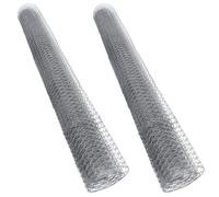 AB Tools Galvanised Wire Chicken Mesh Fencing Cages Fence Pens 10M X 0.9M 13mm Hex