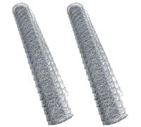 AB Tools Galvanised Wire Netting Fencing Fence Chicken Mesh Net Cages 10M X 0.6M X 25mm