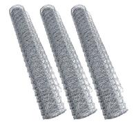 AB Tools Galvanised Wire Netting Fencing Fence Chicken Mesh Net Cages 15M X 0.6M X 25mm