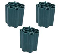 AB Tools Garden Grass Lawn Border Edging Flexible Plastic Roll Path 18M (60 Feet) X 12Cm