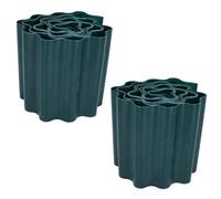 AB Tools Garden Grass Lawn Border Edging Flexible Plastic Roll Path 18M (60 Feet) X 15Cm