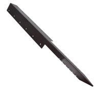 AB Tools Garden Triple Sleeper Corner Support Stake Spike Fastener Brown 930mm 1Pc