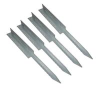 AB Tools Garden Triple Sleeper Corner Support Stake Spike Galvanised Steel 930mm 4Pc