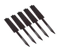 AB Tools Garden Triple Sleeper Straight Support Spike Stake Powder Coated 930mm 5Pc