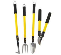 AB Tools Gardening Tool Set Shears And Telescopic Fork / Trowel / Patio Weeding Edge Trim