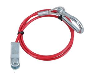 AB Tools Genuine Breakaway Break Away Cable PVC RED with Clevis PIN for IFOR Williams Trailer MP502b Maypole