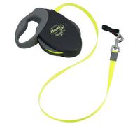 AB Tools Giant L 8M Neon Yellow Sturdy Retractable Extending Lead Dog Walking Training