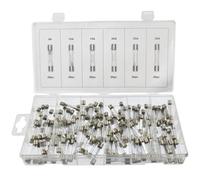 AB Tools Glass Fuses Automotive Fuses 120Pc Assortment Kit 5Amp - 30Amp Ast21