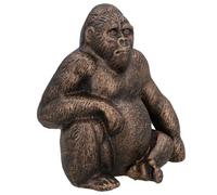 AB Tools Gorilla Ornament Statue Sculpture Cast Iron Home Decor Animal Jungle Monkey