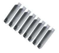 AB Tools Gravel Board Clip 25mm X 150mm Fence Panel Holder Mounting Bracket 10Pk