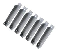 AB Tools Gravel Board Clip 25mm X 150mm Fence Panel Holder Mounting Bracket 8Pk