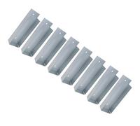 AB Tools Gravel Board Clip 50mm X 150mm Fence Panel Holder Mounting Bracket 8Pk