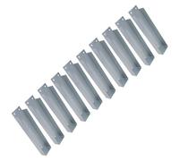 AB Tools Gravel Board Clip 50mm X 225mm Fence Panel Holder Mounting Bracket 10Pk