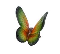 AB Tools Green Butterfly Resin Wall Mount Shed Sculpture Statue Ornament House Garden