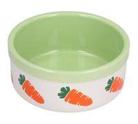 AB Tools Green Small Aniamls Pet 5"/12.5Cm Ceramics Food Water Bowl Dish