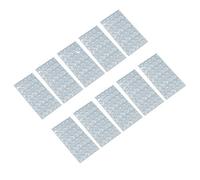 AB Tools Hand Nail Plate 100mm X 200mm Galvanised Timber Joining Connector 10Pk