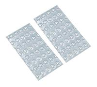 AB Tools Hand Nail Plate 100mm X 200mm Galvanised Timber Joining Connector 2Pk