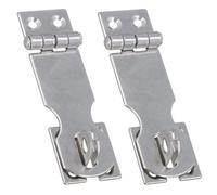 AB Tools Hasp & Staple Cabin Hatch Lock Marine Grade Stainless Steel Locker 2 Pack
