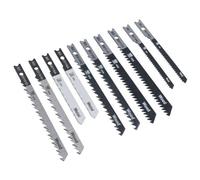 AB Tools Hcs + Hss Jigsaw Blade Set With Universal Fitting Fitment For Wood Steel 10Pc