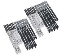 AB Tools Hcs + Hss Jigsaw Blade Set With Universal Fitting Fitment For Wood Steel 20Pc
