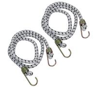 AB Tools Heavy Duty Bungee Rope Strap Cord Tie Down 48In 2 Pack Hooks