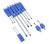 AB Tools Heavy Duty Engineers Screwdriver Set 12Pc Pozi Flat Head Te010