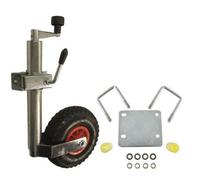 AB Tools Heavy Duty Pneumatic Jockey Wheel With Clamp Mount For Erde Daxara