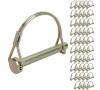 AB Tools Heavy Duty Pto Power Take Off Pins Shaft Locking Fastener 8mm X 58mm 50Pc