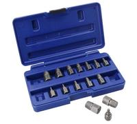 AB Tools Heavy Duty Screw And Stud Extractor Remover Easy Out Metric Imperial Sizes 15Pc