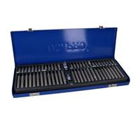 AB Tools Hex / Allen / Torx / Tamper / Star / Spline Sockets 58Pc Set 3/8" 1/2" Dr At910