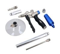 AB Tools High Flow Air Dust Gun Variable Control & Extra Long Adaptor Set Blow Duster