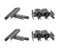 AB Tools Hog Rings Staples Upholstery Fasteners Hogrings Clips Sr8 Galv Steel 1000Pc