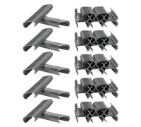 AB Tools Hog Rings Staples Upholstery Fasteners Hogrings Clips Sr8 Galv Steel 2500Pc